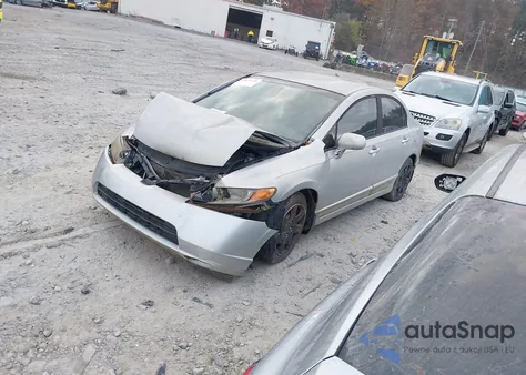 2008 Honda Civic Lx из США, поврежденный, VIN 1HGFA16568L073272